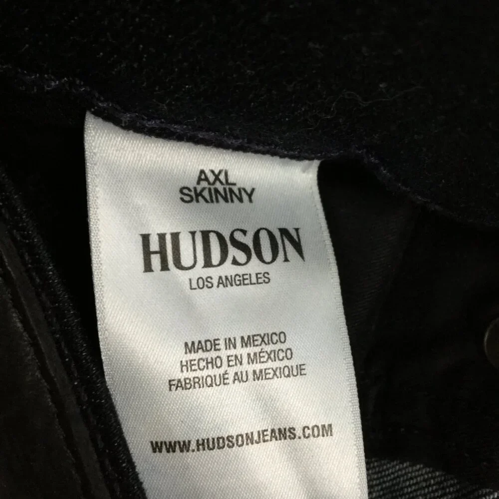 NWT Hudson S/Twist Axl Skinny Jean 36